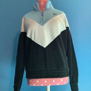 FILA Sweater Light blue, white, black. Size S